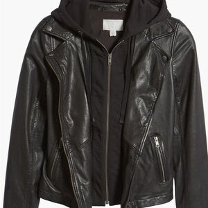 Women's Black Leather Jacket